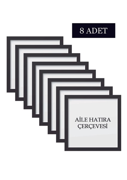 8 Adet Aile Çerçeve Seti Tablo Seti Boş Çerçeve Masa Üstü Çerçeve fiyatları