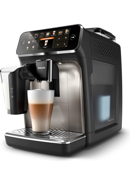 Tam Otomatik Espresso Makinesi, Lattego Süt Sistemi, Aquaclean Filtre, Paslanmaz Çelik, 1500W, Krom, Luciole Lambader Hediyeli