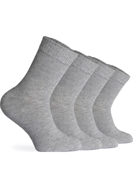 Nova Socks Kadın 4'lü Bambu Lastiksiz Sıkmayan Extra Rahat Şeker Çorabı / Çorap