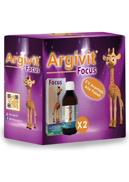 Focus 2 'li Aile Paketi ( 2 Adet 150 Ml) Şurup