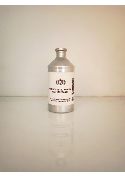 Hacerül Esved Kokusu Parfüm Esansı 100GR Alüminyum Esans Şişesinde