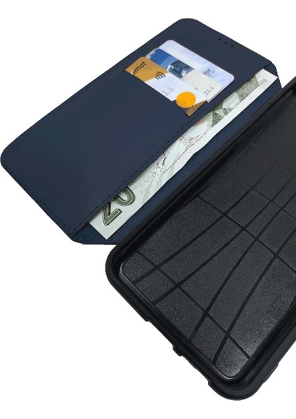 Sport Apple iPhone 11 Lacivert Cüzdan Kılıf