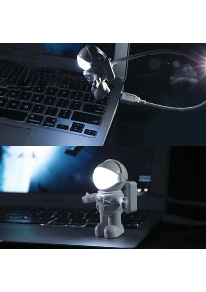 Astronot USB LED Gece Lambası