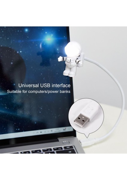 Astronot USB LED Gece Lambası
