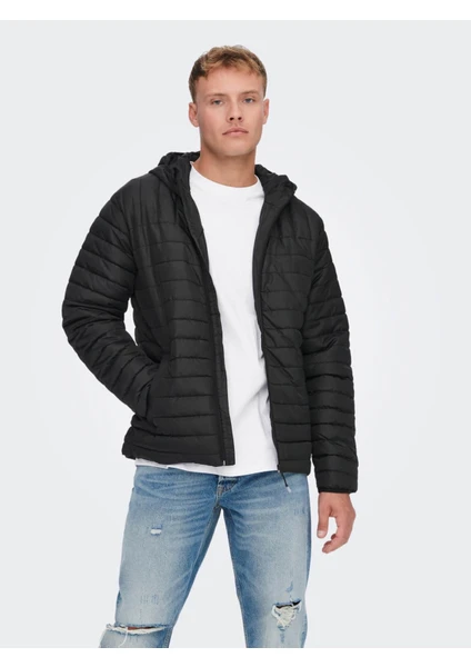 Giyinsen Only & Sons Onspiet Quilted Hood Jacket Otw Vd Erkek Mont - 22022613