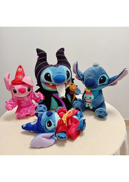 Stitch Peluş Bebek Oyuncak - Mavi (Yurt Dışından)