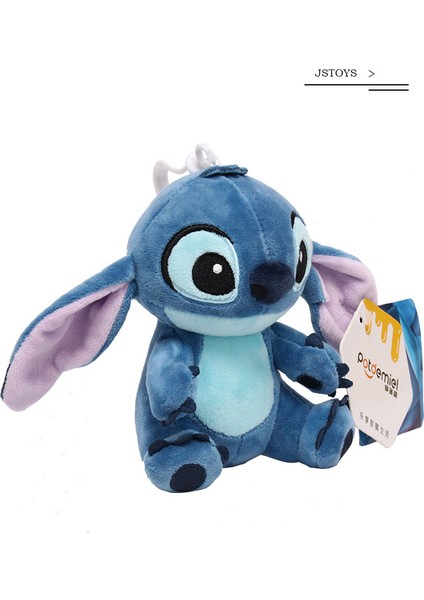 Stitch Peluş Oyuncak Anahtarlık - Mavi (Yurt Dışından)