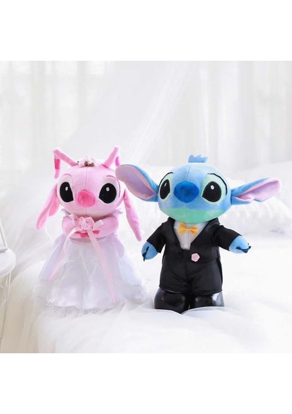 Yıldızlararası Stitch Bebek Peluş Oyuncak - Pembe (Yurt Dışından)