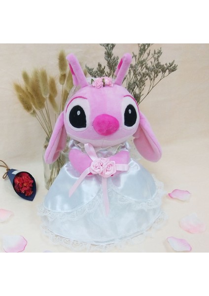 Yıldızlararası Stitch Bebek Peluş Oyuncak - Pembe (Yurt Dışından)