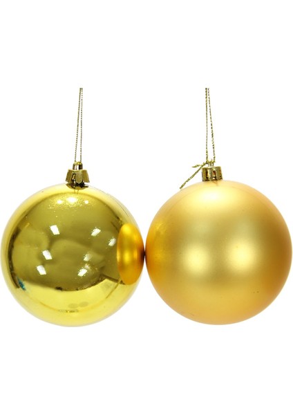 Yılbaşı Süsü Altın 6 cm 6'lı fiyatları