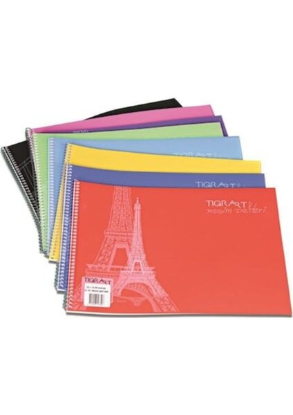 TR-002 Plastik Kapak Resim Defteri 35X50 cm 25 Yaprak 265500002502