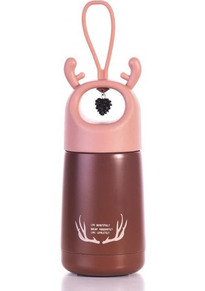 350 ml Karikatür Paslanmaz Izotermal Matara (Yurt Dışından)