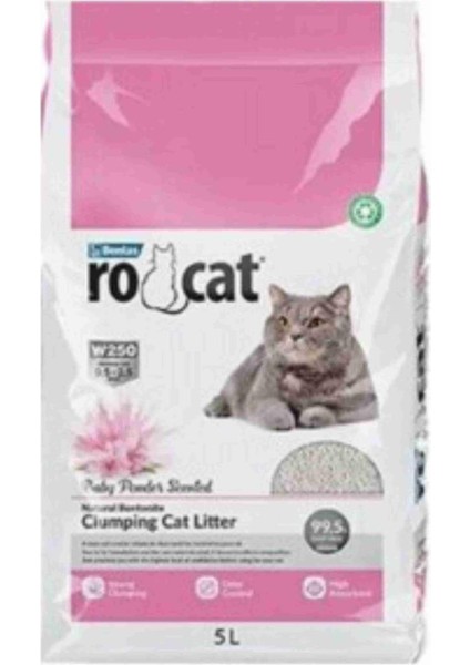 Kedi Kumu Bebek Pudrası Kokulu 5 Lt