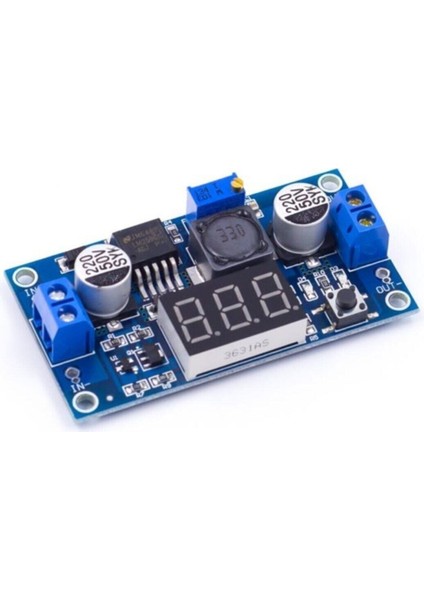 LM2596-ADJ LED Göstergeli Dc-Dc Voltaj Düşürücü Step Down Modül