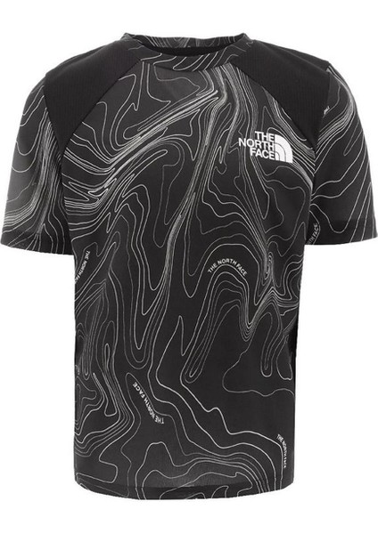 S/S Printed Never Stop Erkek Çocuk Tişörtü NF0A7QKC5P61