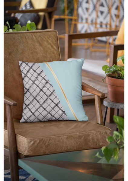 Siyah Dekoratif Çift Taraflı Kırlent Yastık Kılıfı Gizli Fermuar Premium Kumaş 43 x 43 cm KRL1012 fırsatları