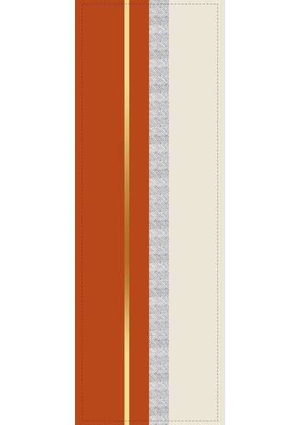 Turuncu Runner Masa Örtüsü Premium Tay Tüyü Dokuma Leke Tutmaz Kumaş 40X140CM RNR487 fiyatları