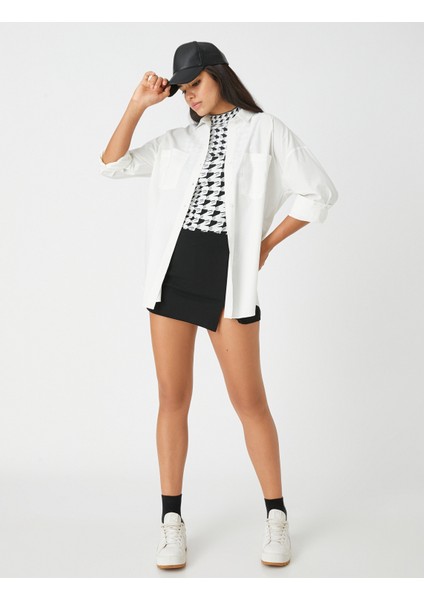 Pamuklu Oversize Gömlek fiyatları