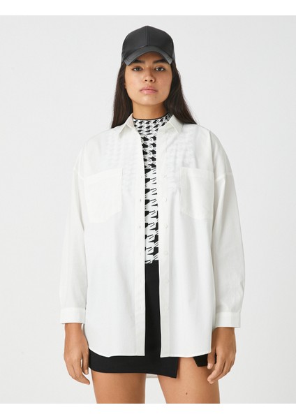 Pamuklu Oversize Gömlek modelleri
