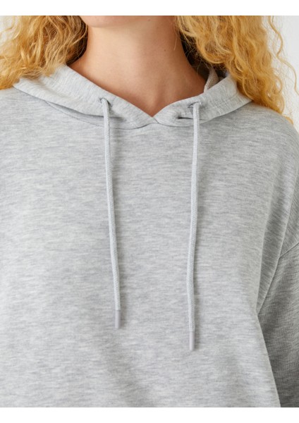 Kapüşonlu Sweatshirt Yandan Cepli indirimleri