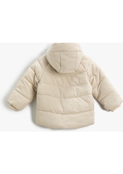 Kapüşonlu Şişme Kaban İçi Polar Astarlı fiyatları