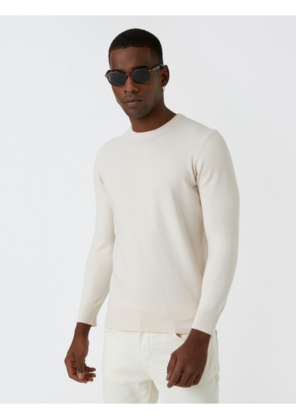 Basic Triko Kazak Bisiklet Yaka modelleri