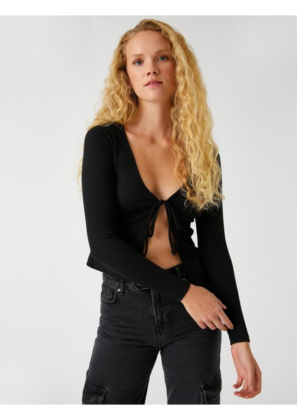 Bağlamalı Crop Hırka fiyatları