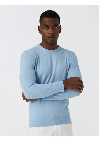 Basic Triko Kazak Bisiklet Yaka modelleri