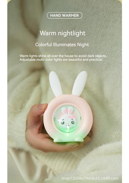 Bunny Sıcak Bebek Gece Lambası Isıtma El Isıtıcısı (Yurt Dışından) indirimleri