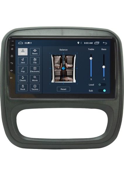 Renault Trafıc Android 11 Carplay Multimedya Ekran Teyp 2GB+16GB fiyatları