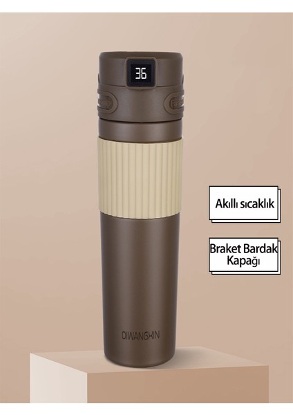 Paslanmaz Çelik Akıllı Termos Gri (Yurt Dışından) modelleri