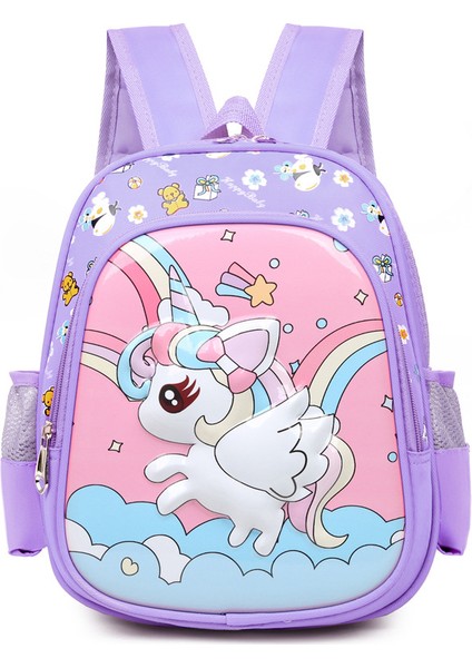 Çocuk Okul Çantası Anaokulu Karikatür Unicorn Okul Çantası (Yurt Dışından) modelleri