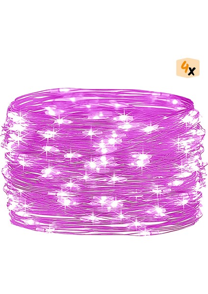Peri LED Çok Amaçlı Dekoratif Aydınlatma 3 Metre Piller Dahil Şerit Parti Işığı