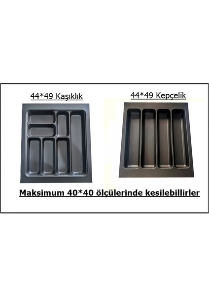 44x49 cm Kaşıklık ve Kepçelik 2'li Set (Ücretsiz Kesim) 40*40CM ‘E KADAR KESİLEBİLİR