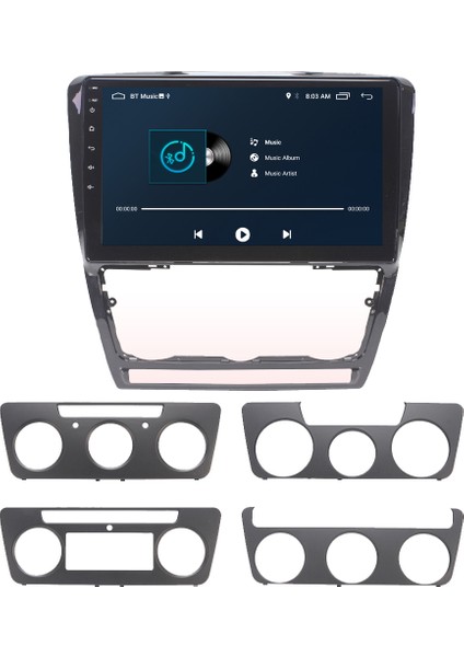 Skoda Octavia Android 11 Carplay Multimedya Ekran Teyp 2GB+16GB