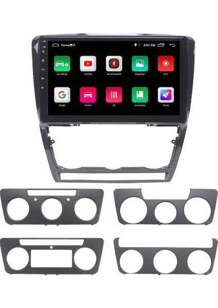 Skoda Octavia Android 11 Carplay Multimedya Ekran Teyp 2GB+16GB