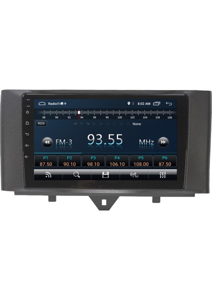 Smart Fortwo Android 11 Carplay Multimedya Ekran Teyp 2GB+16GB