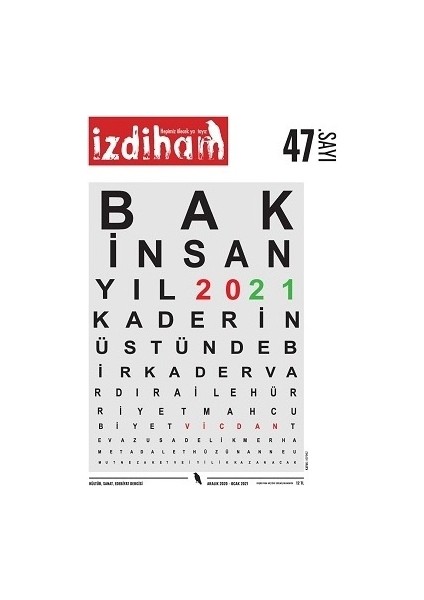 Izdiham 47.sayı Aralık 2020 - Ocak 2021