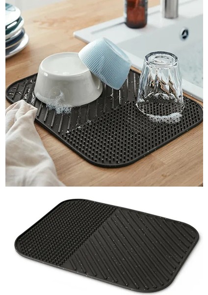 Siyah Bulaşık Kurutma Matı fiyatları