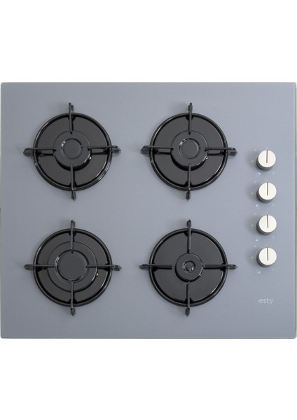Gri Cam Ankastre Set AEF6603S02 - ACO5335S01 - 3471 Davlumbaz