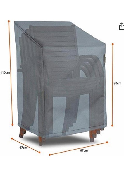 Bahçe Sandalyesi Koruma Örtüsü