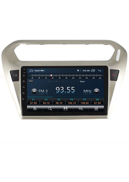 Peugeot 301 Gri Android Carplay Navigasyon Multimedya QLED Ekran-2gb Ram fırsatları