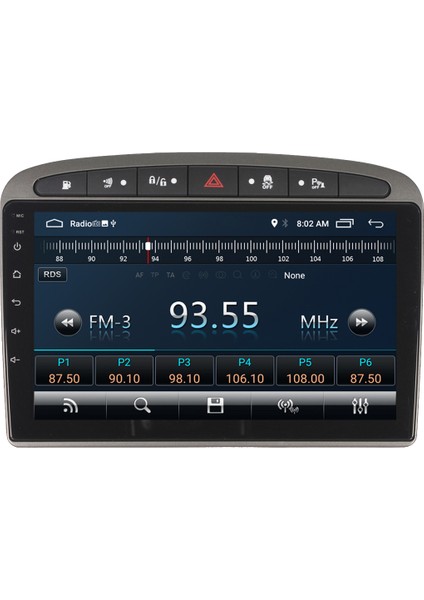 Peugeot 308-408 Android Carplay Navigasyon Multimedya QLED Ekran-2gb Ram indirimleri