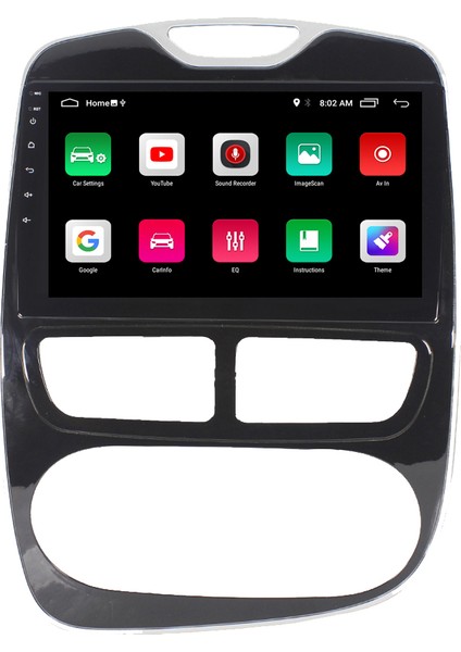 Renault Clio 4 Android Carplay Navigasyon Multimedya QLED Ekran-2gb Ram