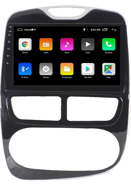 Renault Clio 4 Android Carplay Navigasyon Multimedya QLED Ekran-2gb Ram