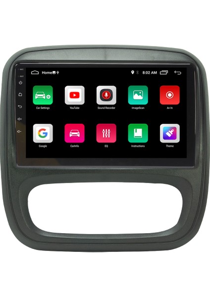Renault Trafic Android Carplay Navigasyon Multimedya QLED Ekran-2gb Ram fırsatları