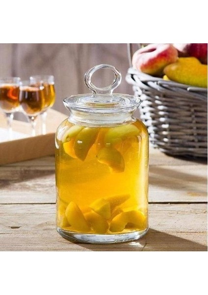 Kitchen Cam Kapaklı Kavanoz Seti Takımı 6 Parça 2 Boy fiyatları