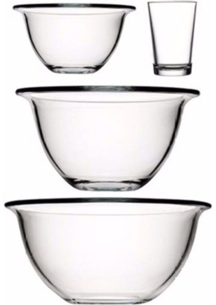 Arda Türkmen Hazırlık Kasesi - Borcam Tepsi Seti 8 Parça fiyatları