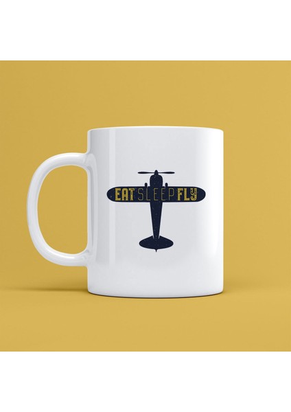 Pilotlara Özel Tasarımlı Kupa Bardak Mr-01