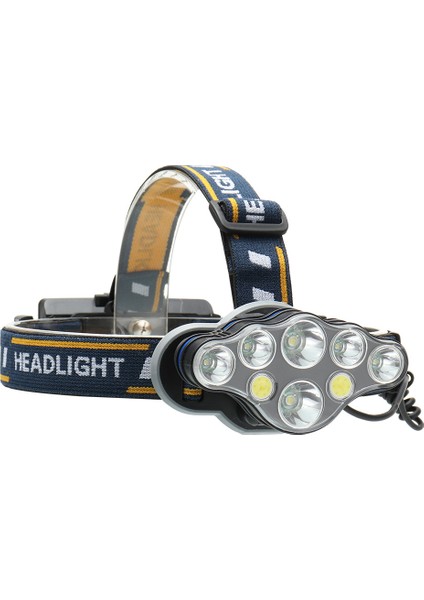 LED Kafa Feneri - Siyah (Yurt Dışından)